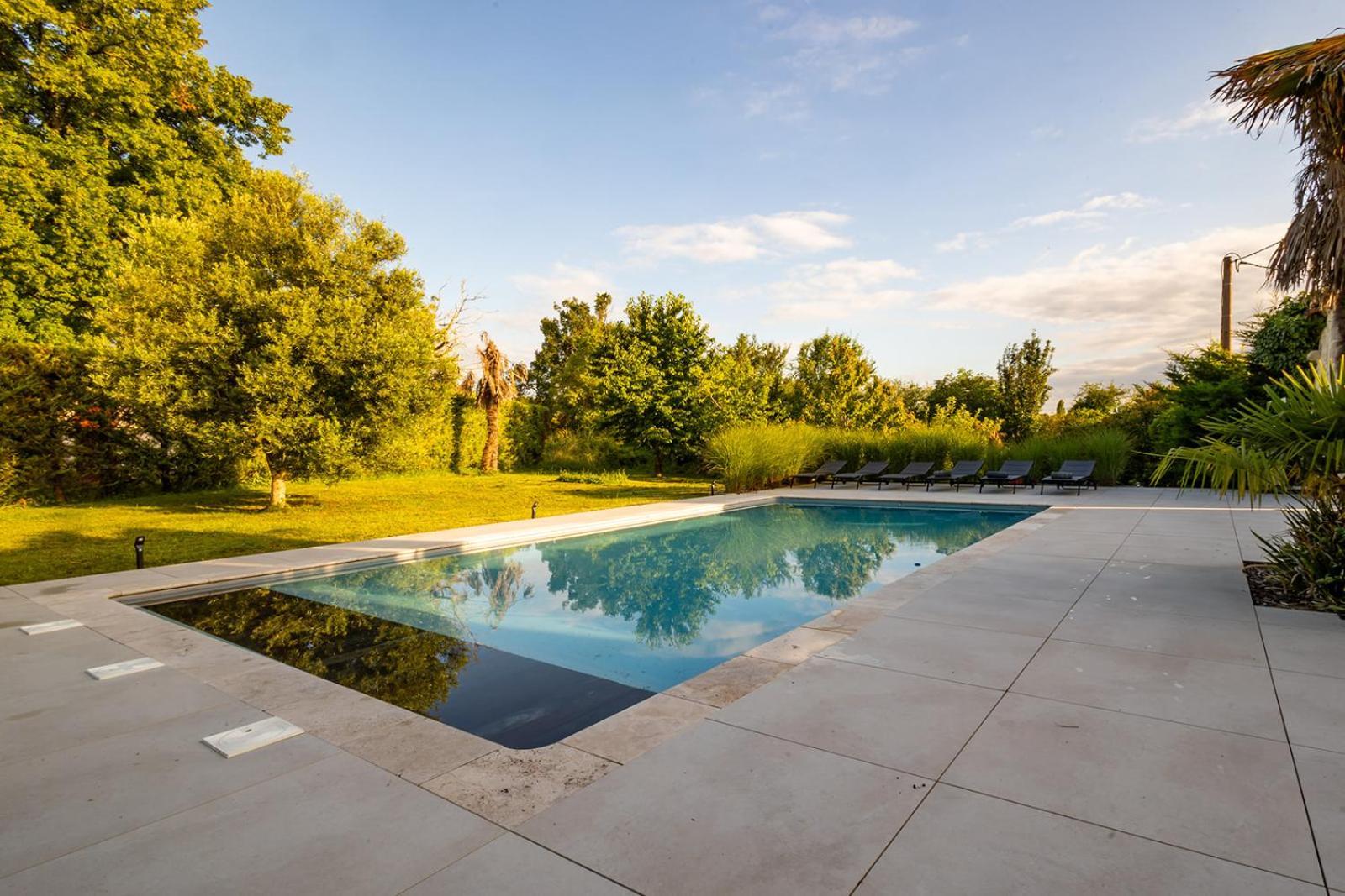 Villa Au Petit Bonheur Avec Clim - Hameau Au Calme - Piscine Chauffee - Petanque Moncrabeau Exterior foto
